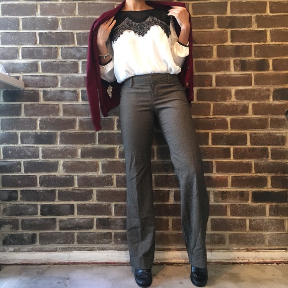 Banana Republic Wool Brown Pants - Picture 6 of 7